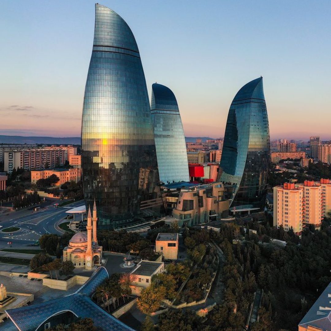 Flame Towers, Baku, Azerbaijan